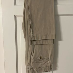 Tan vineyard vines breaker chino pants